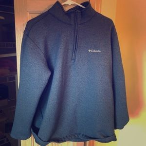 Columbia half zip sweater